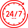 24/7 Availability